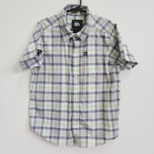 Quiksilver Button-up T-shirt Size 7